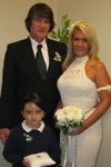 Robert & Susan Burney with ringbearer Darien