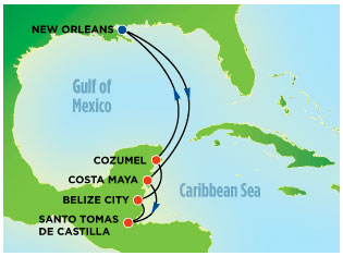 Cruise Map