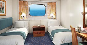 Ocean view stateroom